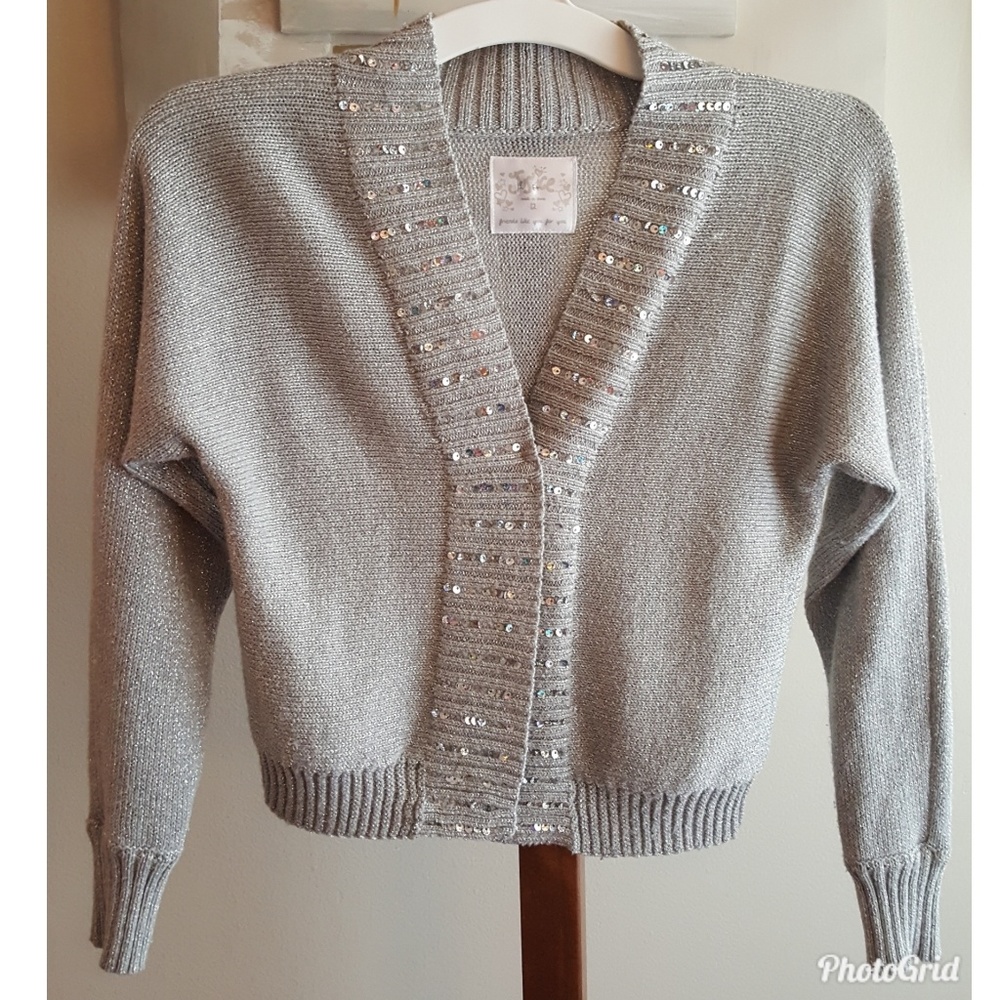 Justice cardigan sweater